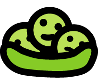 Smash 20 Edamame Mascots
