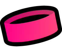 Pink wristband