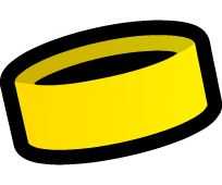Yellow wristband