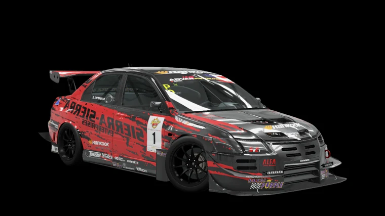 2005 Mitsubishi #1 Sierra Sierra Enterprises Lancer Evolution Time Attack