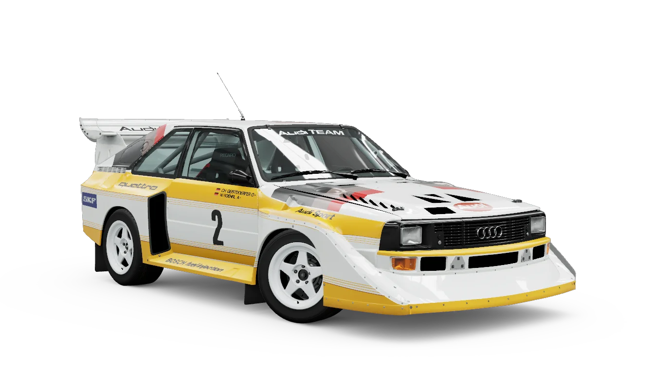 1986 Audi #2 Audi Sport quattro S1