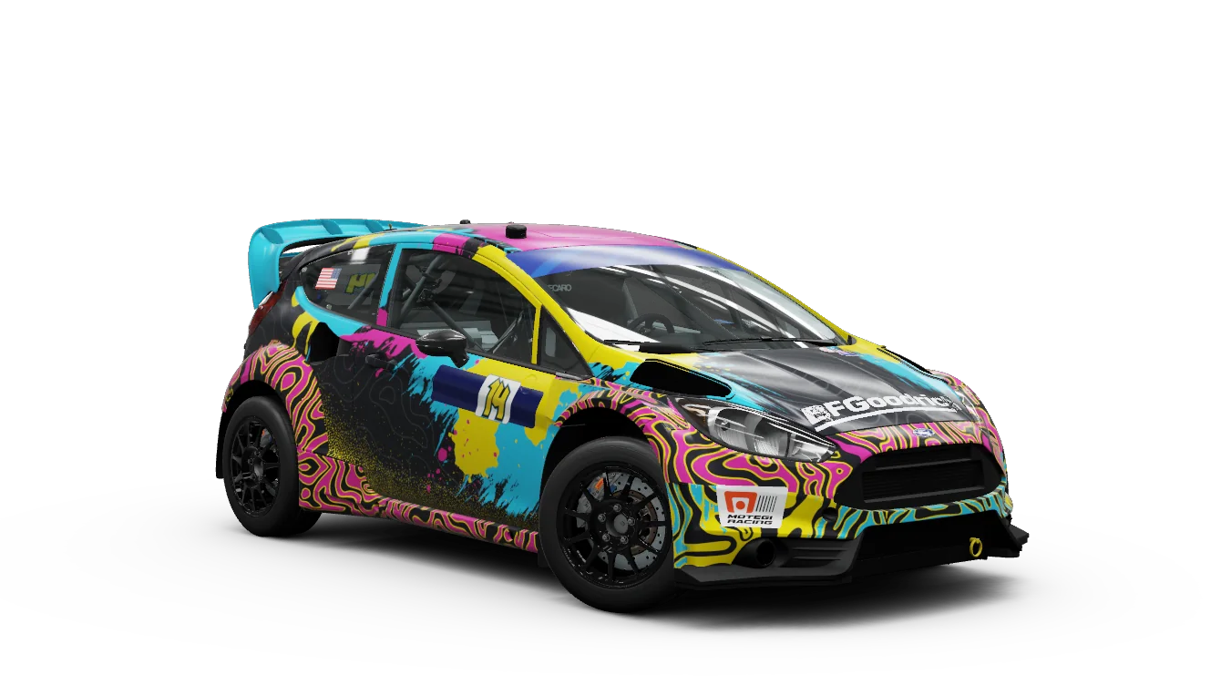 2017 Ford #14 Rahal Letterman Lanigan Racing Fiesta