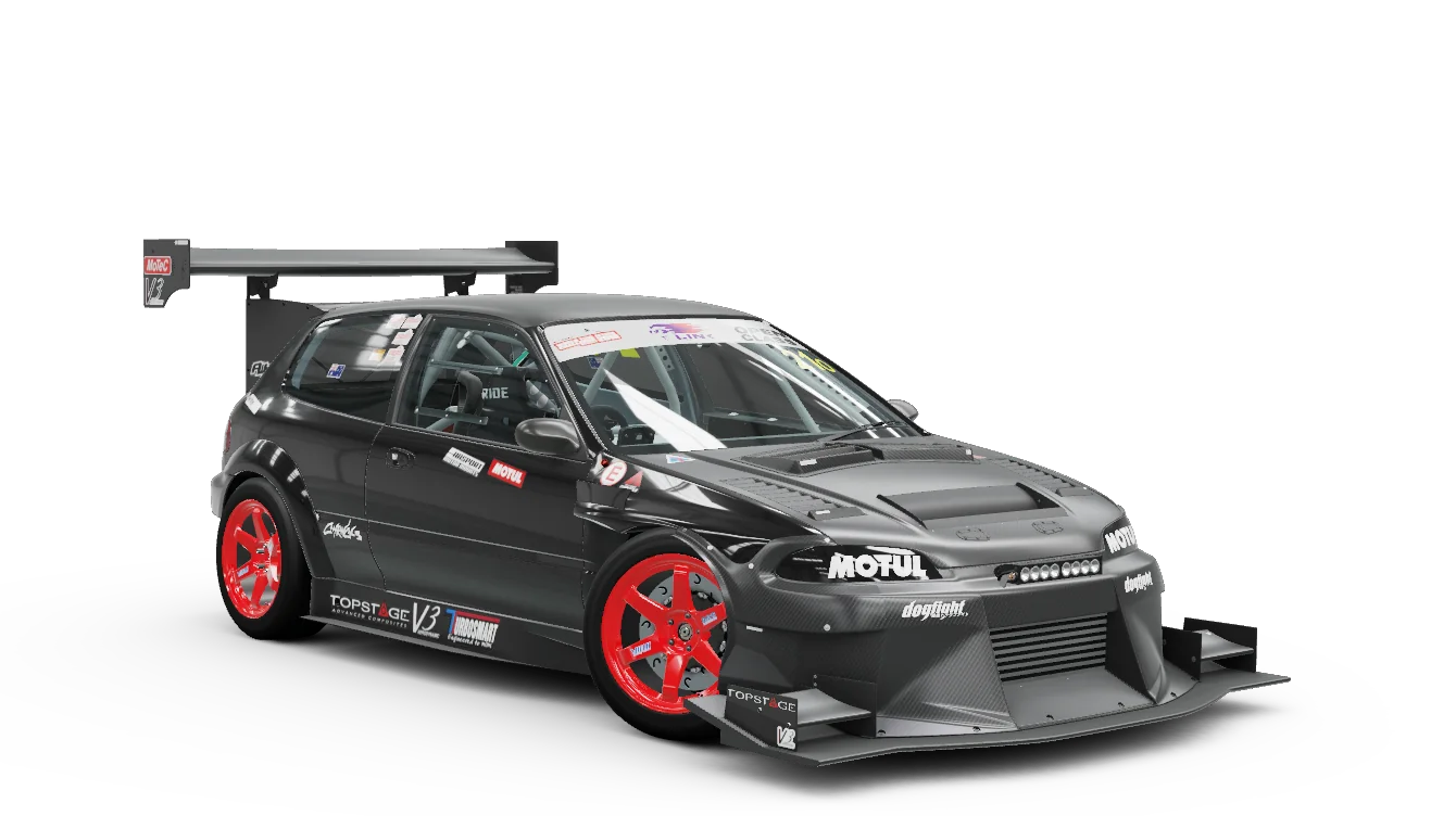 1992 Honda #21 Hardrace/JDMYard Civic WTAC
