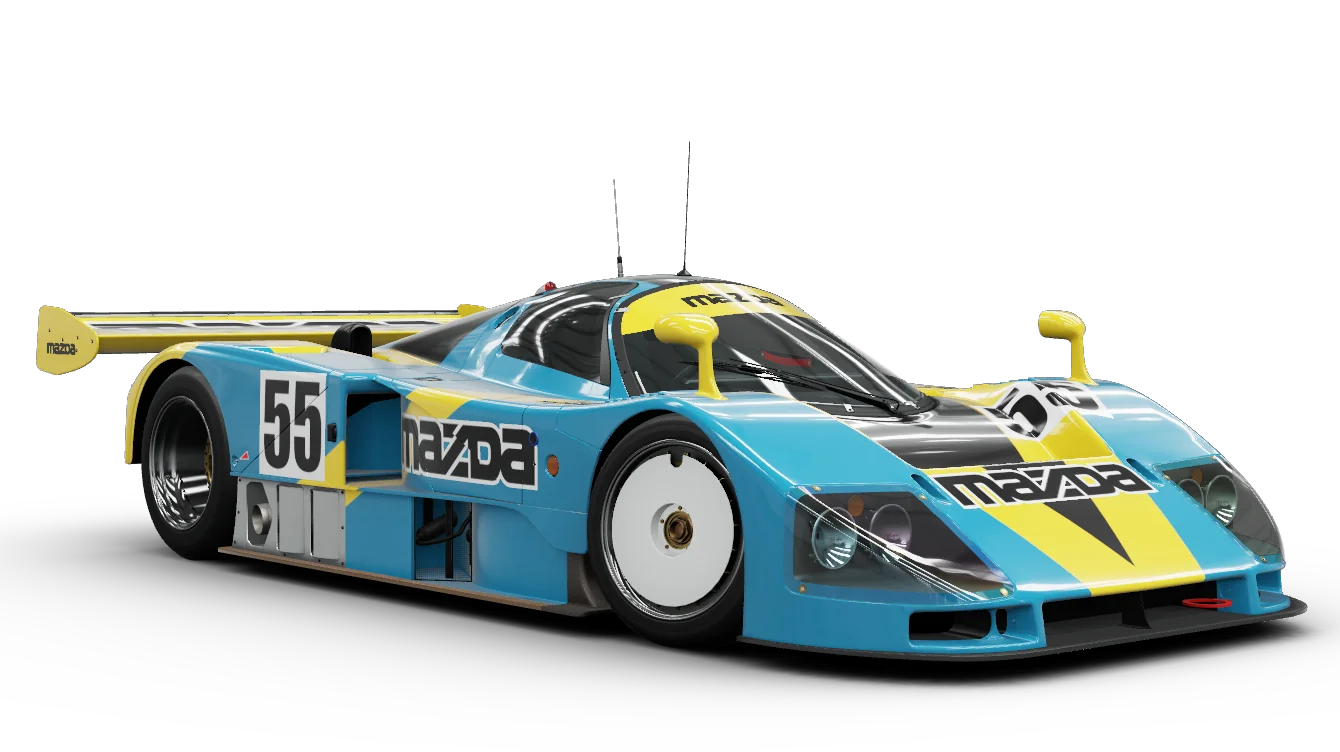 1991 Mazda #55 Mazda 787B