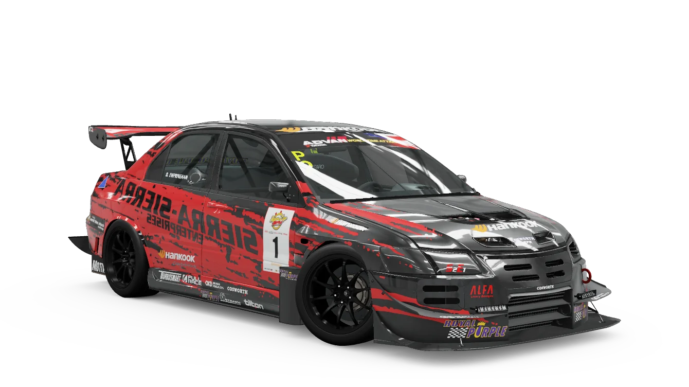 2005 Mitsubishi #1 Sierra Sierra Enterprises Lancer Evolution Time Attack