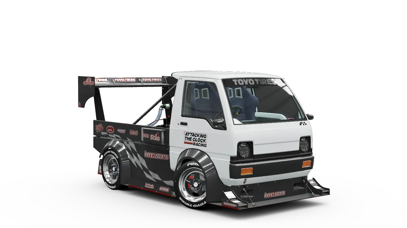 1990 Mitsubishi #269 Attacking the Clock Racing Minicab Time Attack