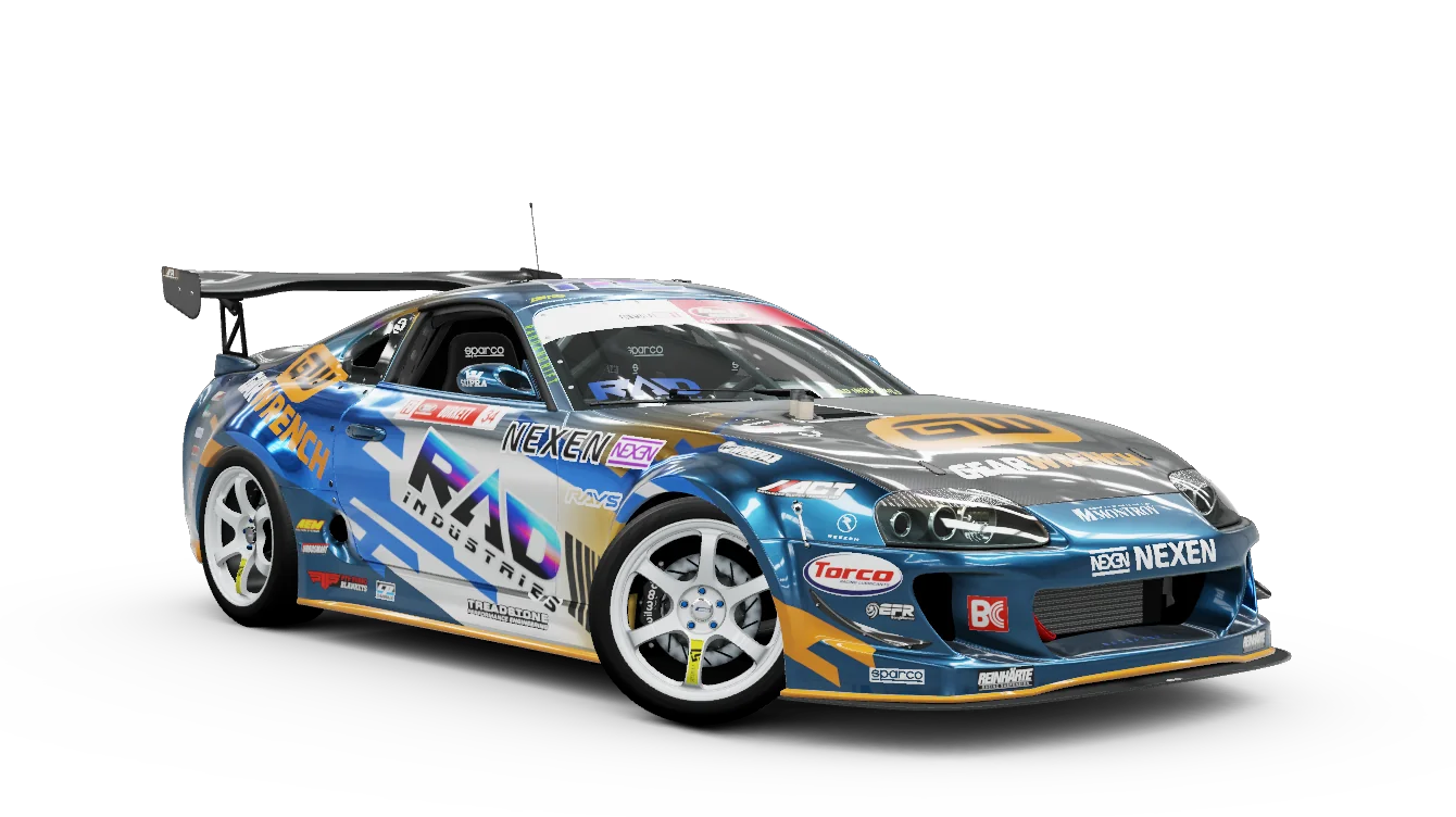 1995 Formula Drift #34 Toyota Supra MkIV